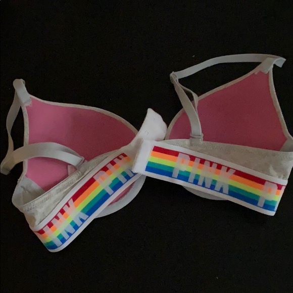 PINK Wear Everyday Push Up Bra - Logo Band - 32B - Picture 3 of 6